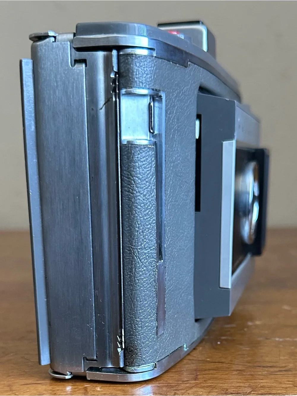 Vintage Polaroid Land Camera Model J66 Instant Film Photo Folding Camera w/ Case